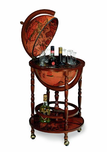 Zoffoli Art 31 Bar Globe Drinks Cabinet with Certificate of Authenticity