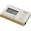 KORG CA-2 Chromatic Digital Tuner for Stringed/Woodwind and Brass Instruments- White