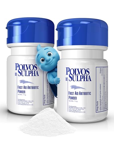 POLVOS DE SULPHA MENPER Antibiotic Powder with...
