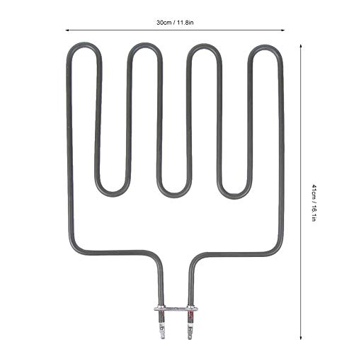 Heating Component, Electric Heating for Sauna Stove Stainless Steel Straight Heat Sauna Heating Component(2000W) - Thumbnail 3