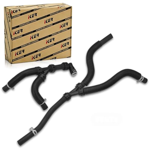 Image of HVAC Heater Hose Assembly Engine Intake Heater Hose Compatible with Chrysler Town & Country 2011-2016 Dodge Grand Caravan 2011-2019.Heater Hose Assembly Replacement 5058729AH 626-315HP