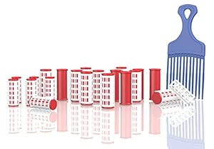 Naturgut Thermo-Lockenwickler mit Kamm, 20 Stück