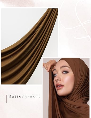 Premium Jersey Hijab Scarf for Women - Muslim Head Scarf3
