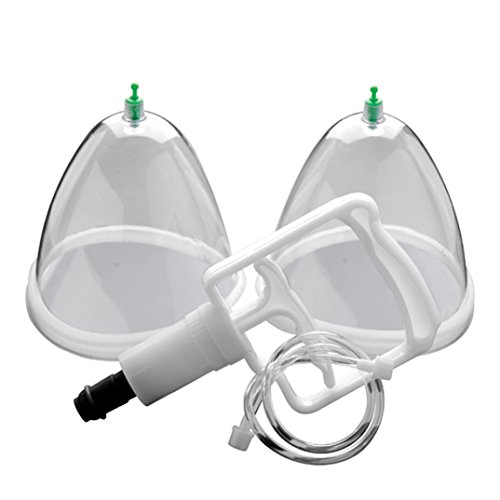 Dacawin Breastfeeding Suction Pump Breast Enlargement Massager Breast 2 Cups System