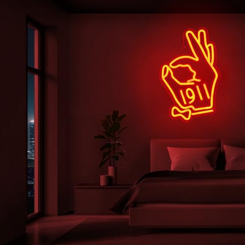 Tiabuy KAP Fraternity Sorority Neon Signs for Wall Decor, Kappa Alpha 1911 Psi Neon Lights for Fraternity Birthday Gfits with Dimmanle, USB Power KAP Paraphernalia Sorority Sings Gifts 17 * 13 IN by Tiabuy - Used condition - Image 6