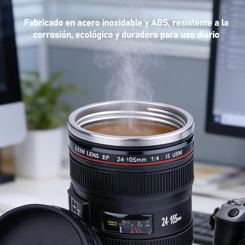 Opiniones de Termo en Forma de Lente de Camara los mejores 5. 25 Imagen adicional