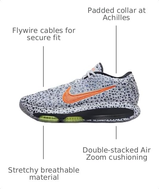 Image of Nike Men's G.T. Hustle 3 Electric Basketball Shoes, Multi-Color
