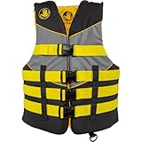 Body Glove Method Nylon U.S. Coast Guard Approved Life Jacket PFD-Yellow-S/M
