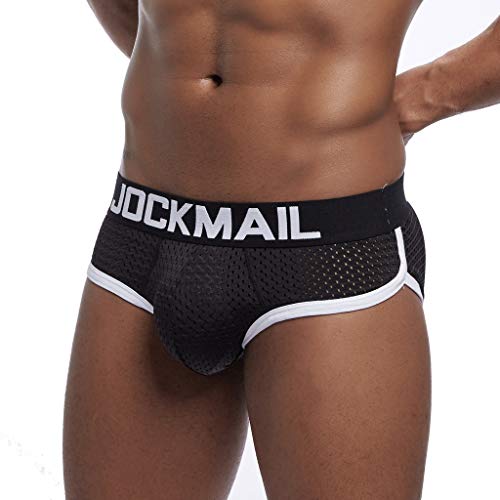 HCFKJ Calzoncillos Nuevos De Malla Transpirable Delantero Transpirable Parte Posterior De La Cadera Calzoncillos Calzoncillos?con Junta?