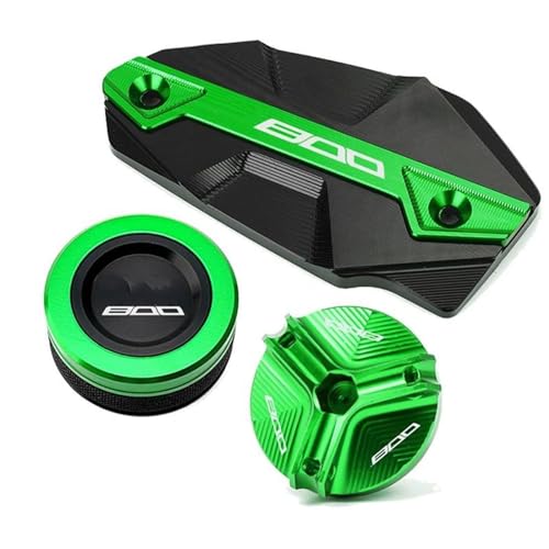 Tapa de depósito de líquido de frenos de Kawasaki Z800, accesorio de llenado de aceite verde