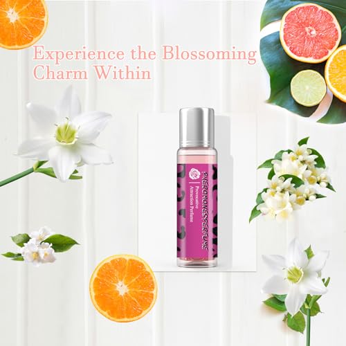 Burt's Bees Pheromones Perfumes for Women, Pheromone Cologne for Women to Attract Men, Releases Unprecedented Confidence and Charm, Roll-On Type, TSA Ready, 15ML, Pink - Image 3