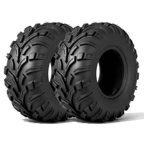 MOTOOS ATV/UTV Tires 26x8-12,All-Terrain Mud Tires 26x8x12,6-Ply,Directional Tread,Tubeless,Set of 2