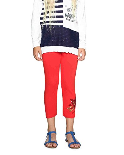 Desigual Girls' Leggings Floral in Red, Sizes 5-14 - XL2