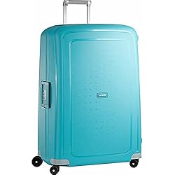 Drim Maletas Samsonite S'Cure Spinner S - Maleta de equipaje, S (55 cm - 34 L), cierre de cremallera, Azul (Aqua Blue)