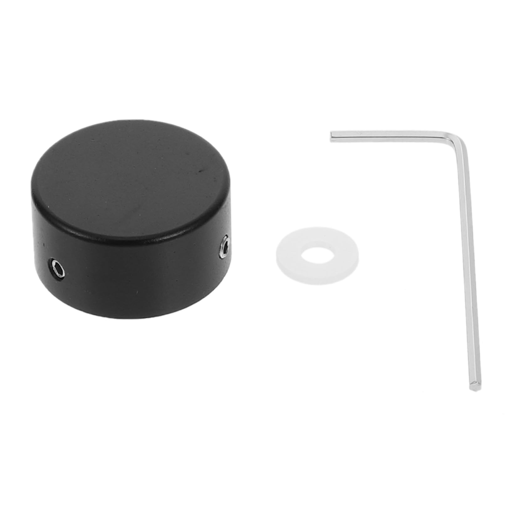 ERINGOGO Effect Pedal Cap Foot Guitar Rotary Control Turning Knobs Tone Control Knobs Pedal Coupler Pedal Knobs Potentiometer Instrument Accessories Black Metal