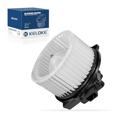 Image of KELOKE Front HVAC Heater Blower Motor Fan Compatible with Kia Forte 2019-2022, NIRO 2017-2019 & Hyundai Ioniq 2017-2019, with Fan Cage, Replace# 700345 PM4691 97113G2000