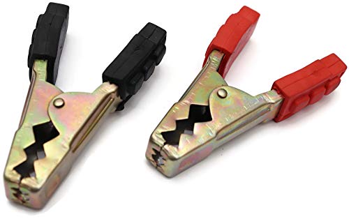 Image of Electronic Spices Heavy Duty Alligator /Crocodile Clamp Set Electrical Battery Clamp Connect (600 AMP) multi