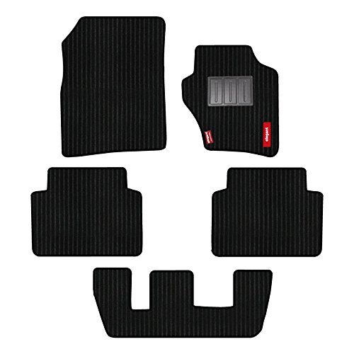 Elegant Polyvinyl Chloride Cord Black Custom Fit Car Mat Compatible With Audi Q7