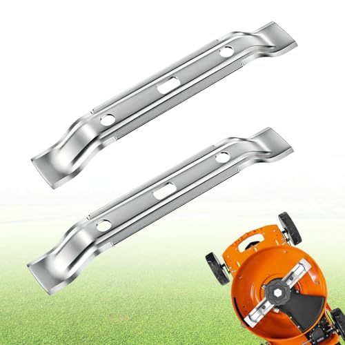 2x Mähmesser kompatibel mit Stihl Mähroboter iMOW RMI 422 422P 422PC RMI422 P C, Hocheffizientes Schneiden, Hart und Verschleißfest