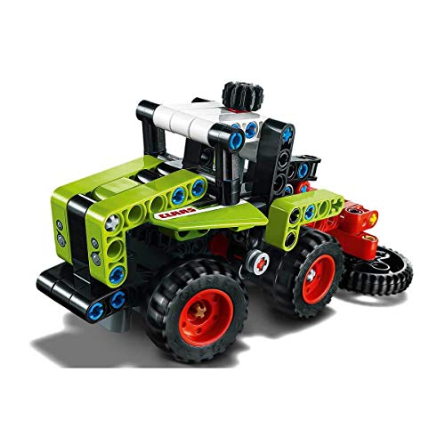 LEGO 42102 Technic 2en1 Mini CLAAS XERION Tractor o Cosechadora de Juguete de Construcción de Vehículo, Regalo para Niños 7 Años