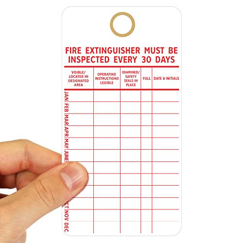 image for SmartSign “Fire Extinguisher Must Be Inspected Every 30 Days” Mont