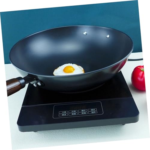 Wok de hierro resistente para uso doméstico miniatura 5