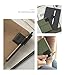 Ringke Pen Holder for Apple Pencil, Journal, Notebooks, and More - 3M Self Adhesive PU Leather Durable Pen Loop with Elastic (3 PACK) - Black