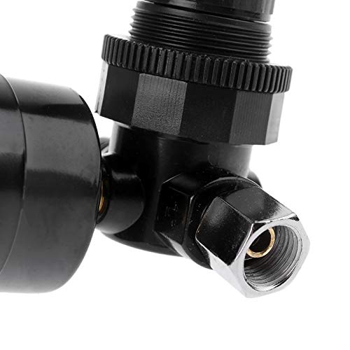 1/4 "manometr regulatora ciśnienia powietrza reduktor 12 Bar 180 PSI manometr pistolet natryskowy zawór ciśnieniowy Gauge Drop Ship DokłAdna Kalibracja