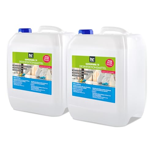 Höfer Chemie 2 x 10 L Zugelassenes Desinfektionsmittel für Oberflächen -...