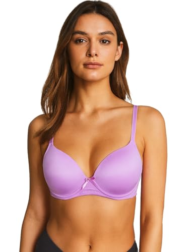 Image of Viola's Secret 6 Pack of Color Print T-Shirt Bras B Cup C Cup and D Cup