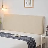 Cabecera de la cama: no es necesario reemplazar la cabecera, la funda económica de la cabecera puede cambiar el estilo de la cabecera, renovar la cabecera vieja, proteger la cabecera nueva y prolongar su vida útil