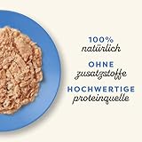 Applaws 100% natürliches Nassfutter für Katzen, Thunfischfilet mit Krabben in Brühe - Packung mit 12 x 70g Beuteln
