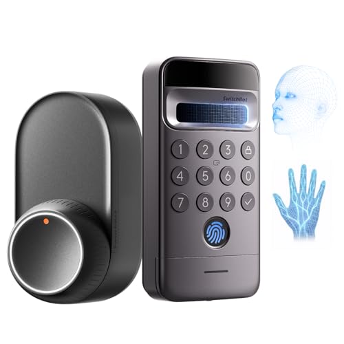 SwitchBot スマートロック Ultra 顔認証パッドPro 手のひら静脈認証 - 指紋認証 暗証番号 スイッチボット ...