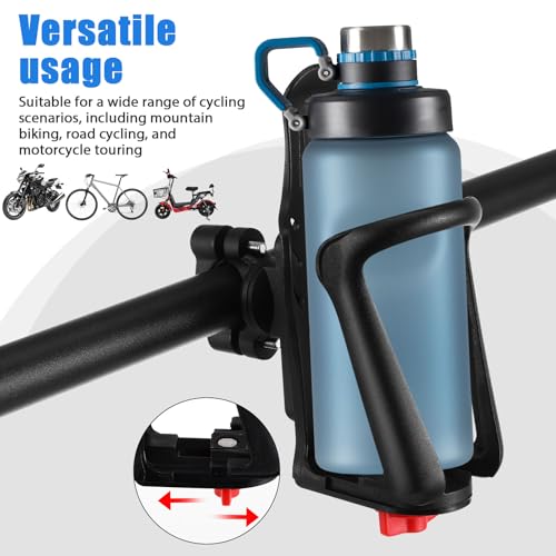 Portabidones para bicicleta ajustable y resistente de carretera 8