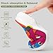 Meaudiwes Fashion Beach Pool Slippers Toddler Slides Sandals Children Water Shower for Boy Autism Awareness Colorful Puzzles