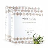 Dal Frantoio – 10L Olio Extravergine di Oliva Italiano - Spremitura a Freddo entro 5 Ore - Olio Evo Campagna 2024/25 - Gusto Medio-Fruttato Delicato - 2 Formati Bag in Box (2 x 5L) con Rubinetto