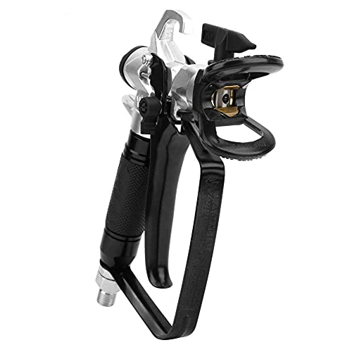 Pistola Pulverizadora de Pintura sin Aire 517 de Alta Presión Punta 1/4-18NPSM Entrada 3600PSI de Aleación de Zinc Galvanizado de Cobre