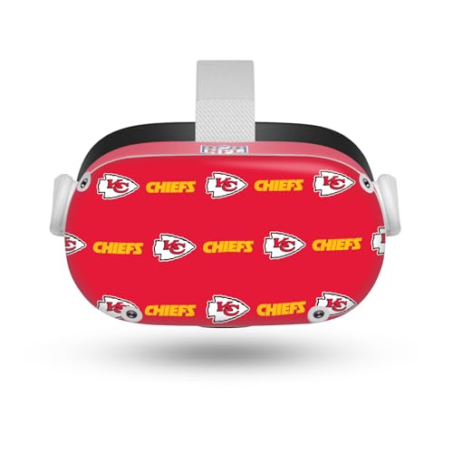 Autocollant peau Meta Quest 2 NFL Chiefs protection vinyle autocollante