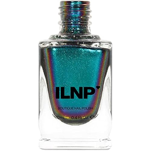 ILNP Hush - Teal, Blue, Violet, Orange, Red Ultra Chrome Color Shifting Nail Polish