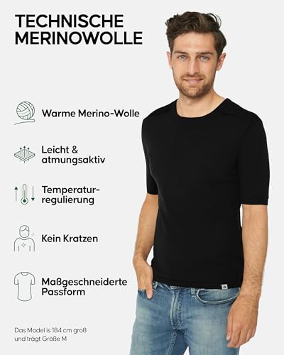 Merino-Unterwäsche für Herren von Danish Endurance – Merino T-Shirt