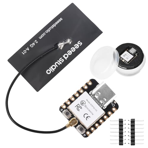 diymore ESP32-C3 Entwicklungsboard - WiFi/BLE 5.0 RISC-V MCU für industrielle IoT-Produktion, 160MHz, Deep Sleep 44μ, Mikrocontroller mit Batterieladung
