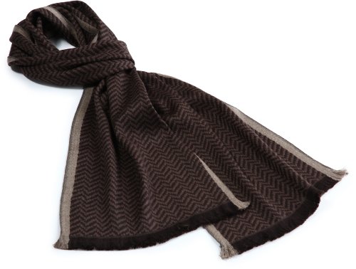 [アーバンリサーチ] UR ヘリンボーンストール UM07-KN14018 06 BRN FREE