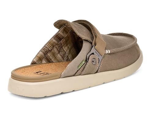 Image of Sanuk Mens Happy Hour Lite | Bottle Opener Buckle | Slip On Shoes for Men | Mens Loafers | Removable EVA Insole