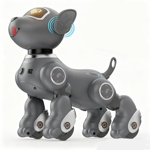 VATOS Roboter Hund Kinder Ferngesteuerter Spielzeug - Sprach und 2,4 GHz...