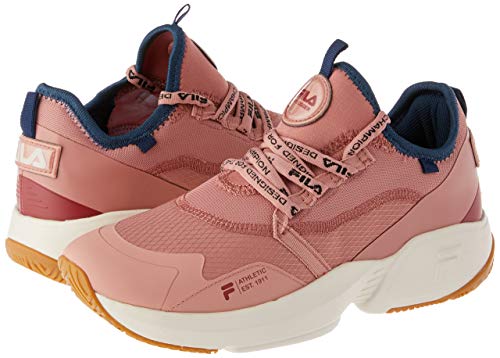Fila Fit Jogger, Tênis Feminino, Rosa (Rosa Velho/Marinho/Vermelho), 36