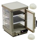 SUPVOX 1 Satz Mini-Wärmeschrank Miniatur isoliert Stilvoll Thermal- Mini- -Lebensmittel-Isolierschrank Minischrank anzeigen Mini-Lebensmittelschrank Mini-Brotschrank Plastik