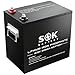 SOK Battery 12V 206Ah Heated LiFePO4 Metal Box SK12V206H