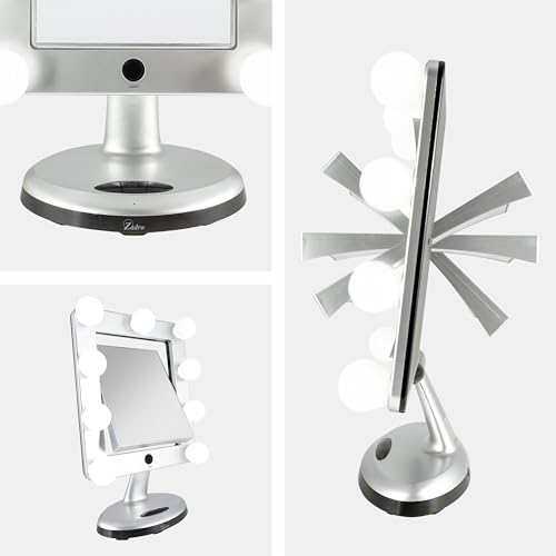 Espejo de Maquillaje LED Zadro Melrose Bluetooth 5X/1X miniatura 2
