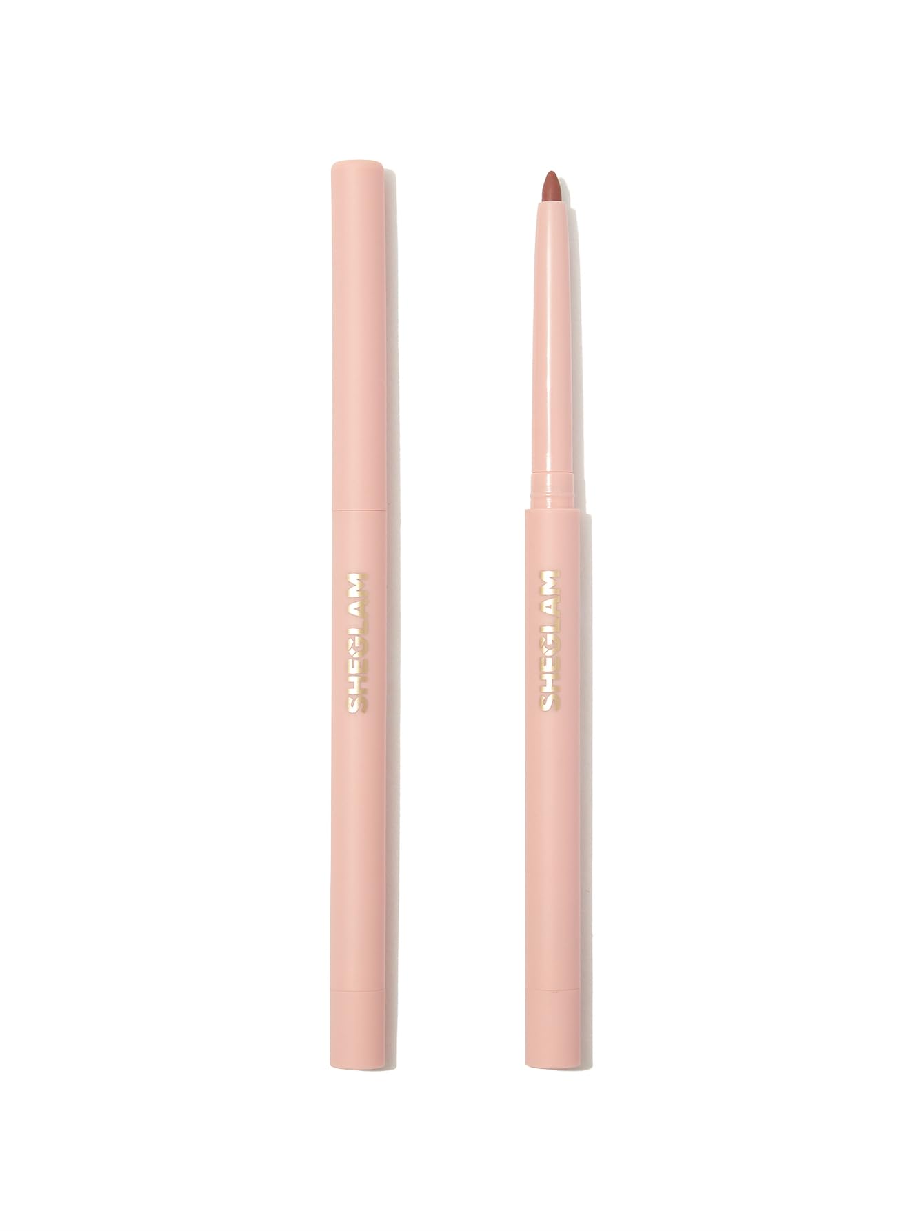 SHEGLAM Lip Liner Creamy Matte Pencil High Pigment Not Easy to Fade Silky Smooth Matte Contour Tint Lip Makeup-Brazen