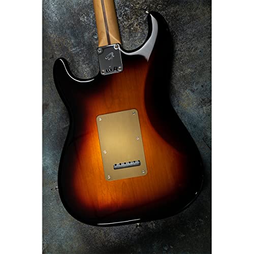 Musiclily Pro 6 Furos ST Escudo Traseiro de Alumínio Moderno Back Plate para Guitarra Fender America